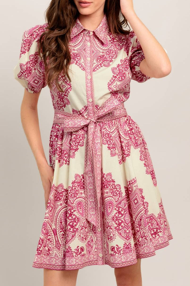rosemary dress - pink