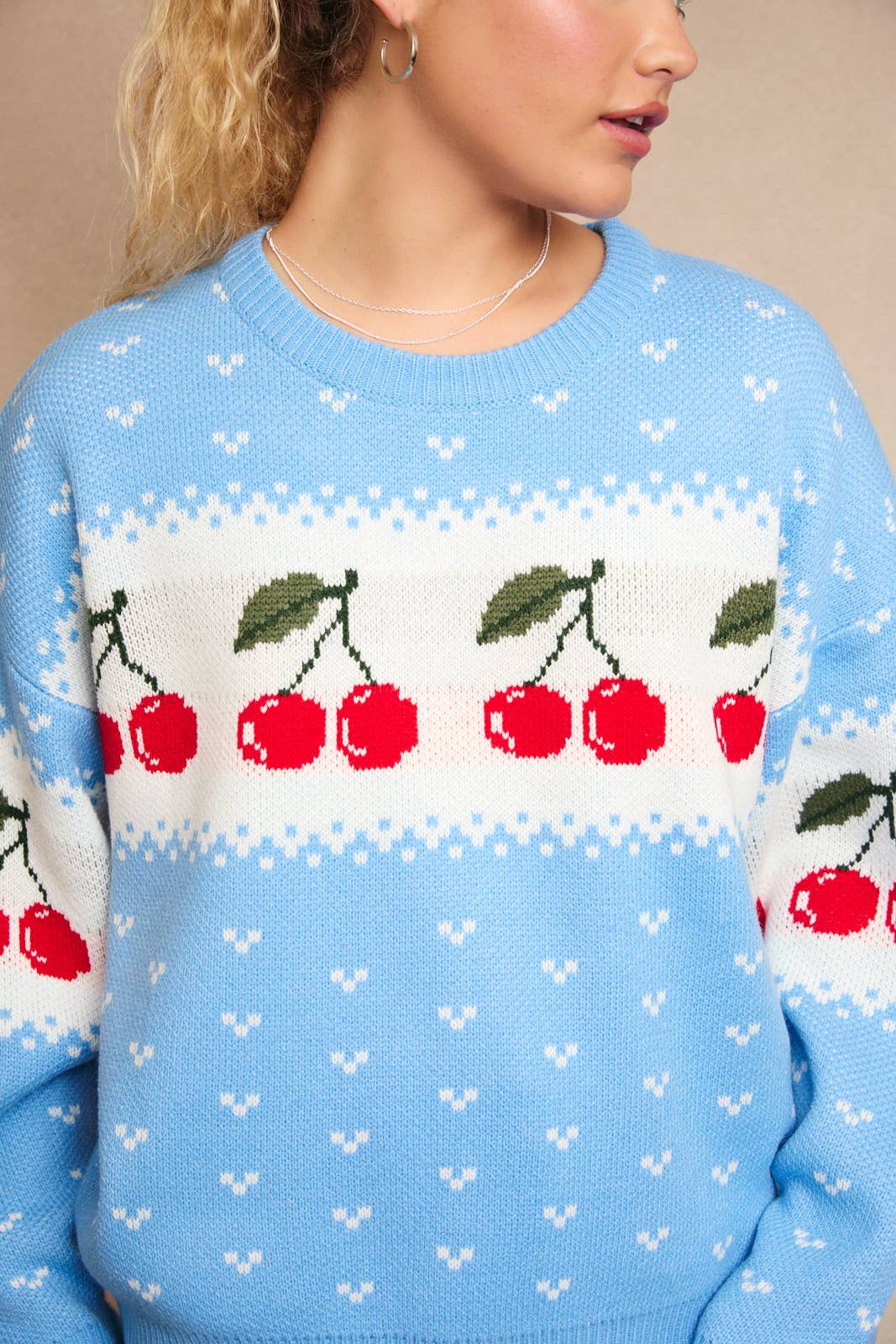 tilly sweater - light blue