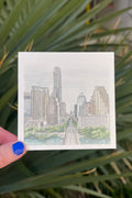 daytime congress avenue mini art print