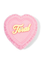 heart cake candle - feral