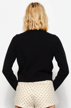 devyn cardigan - black