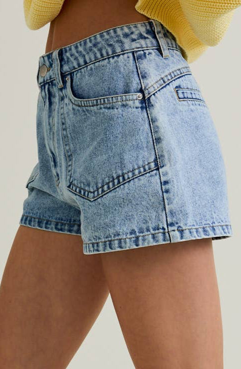 trinity short - denim