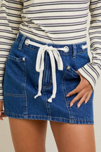 romy skirt - denim