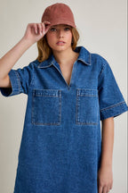 marlee dress - denim