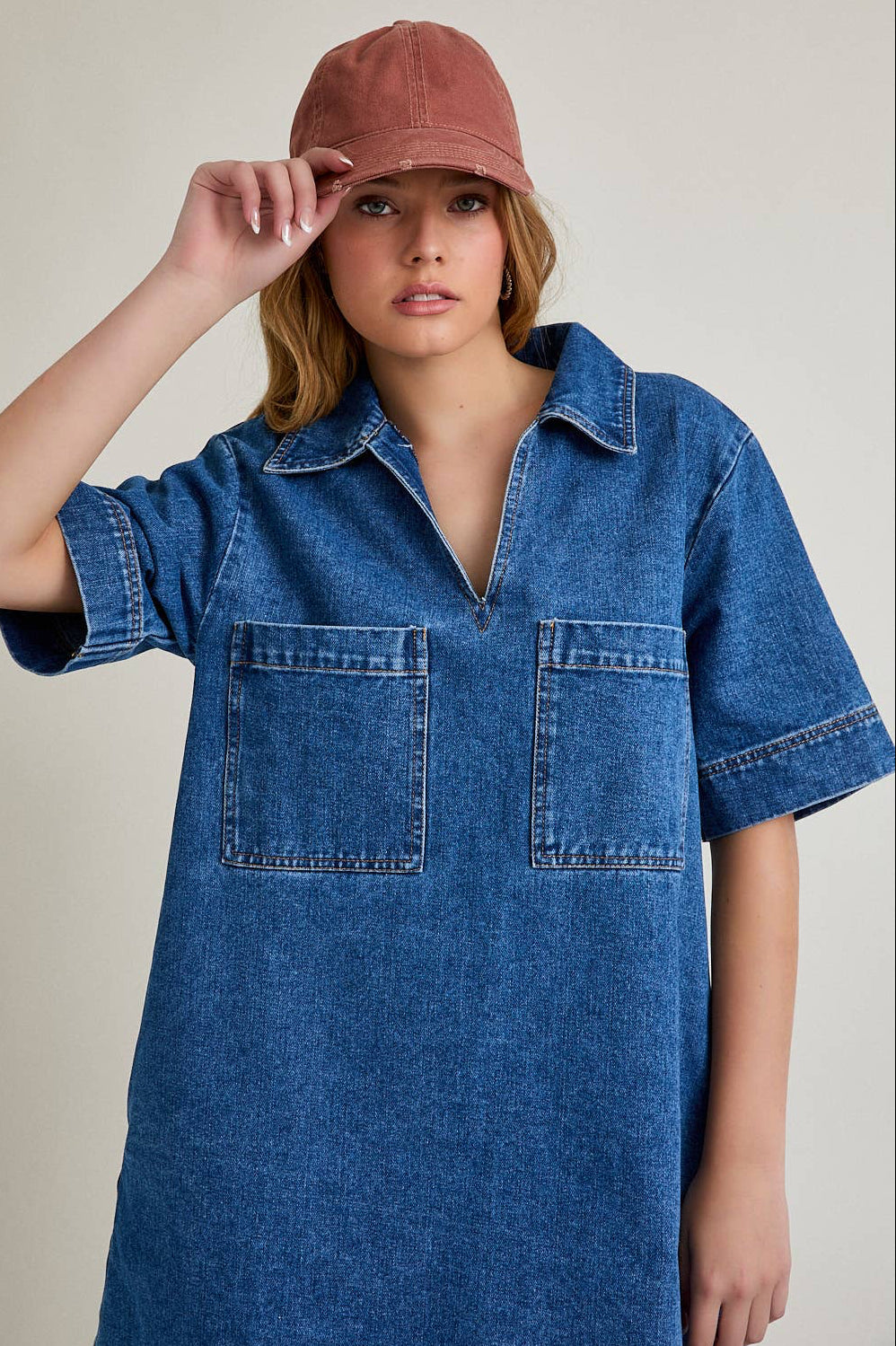 marlee dress - denim