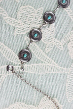 taos chain belt – antique silver