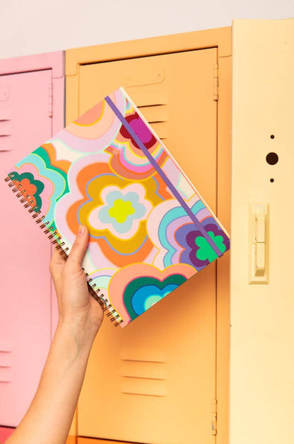 goal getter lite planner - trippy floral