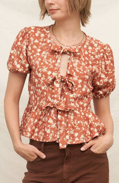 penny top - rust