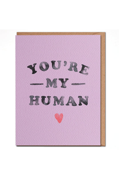 you're my human