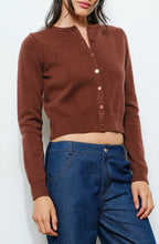 devyn cardigan - brown