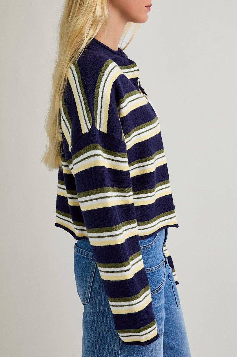 addison cardigan - navy