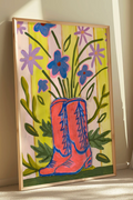boots bouquet print | el baker