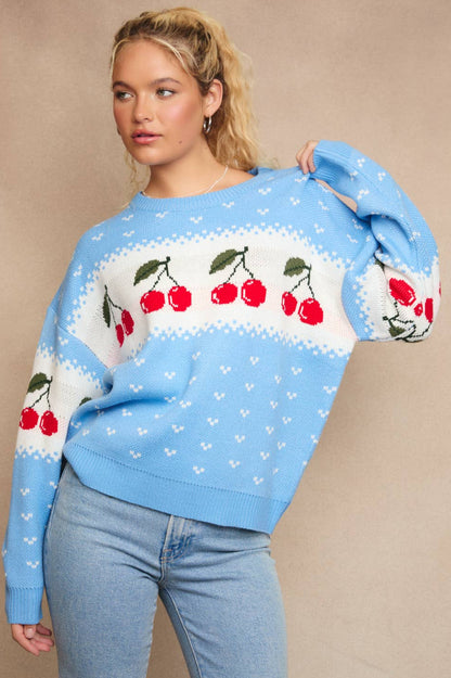 tilly sweater - light blue