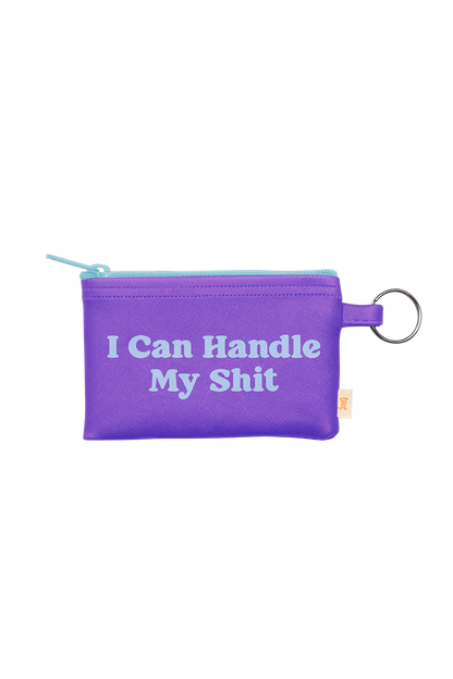 colorblock penny key ring