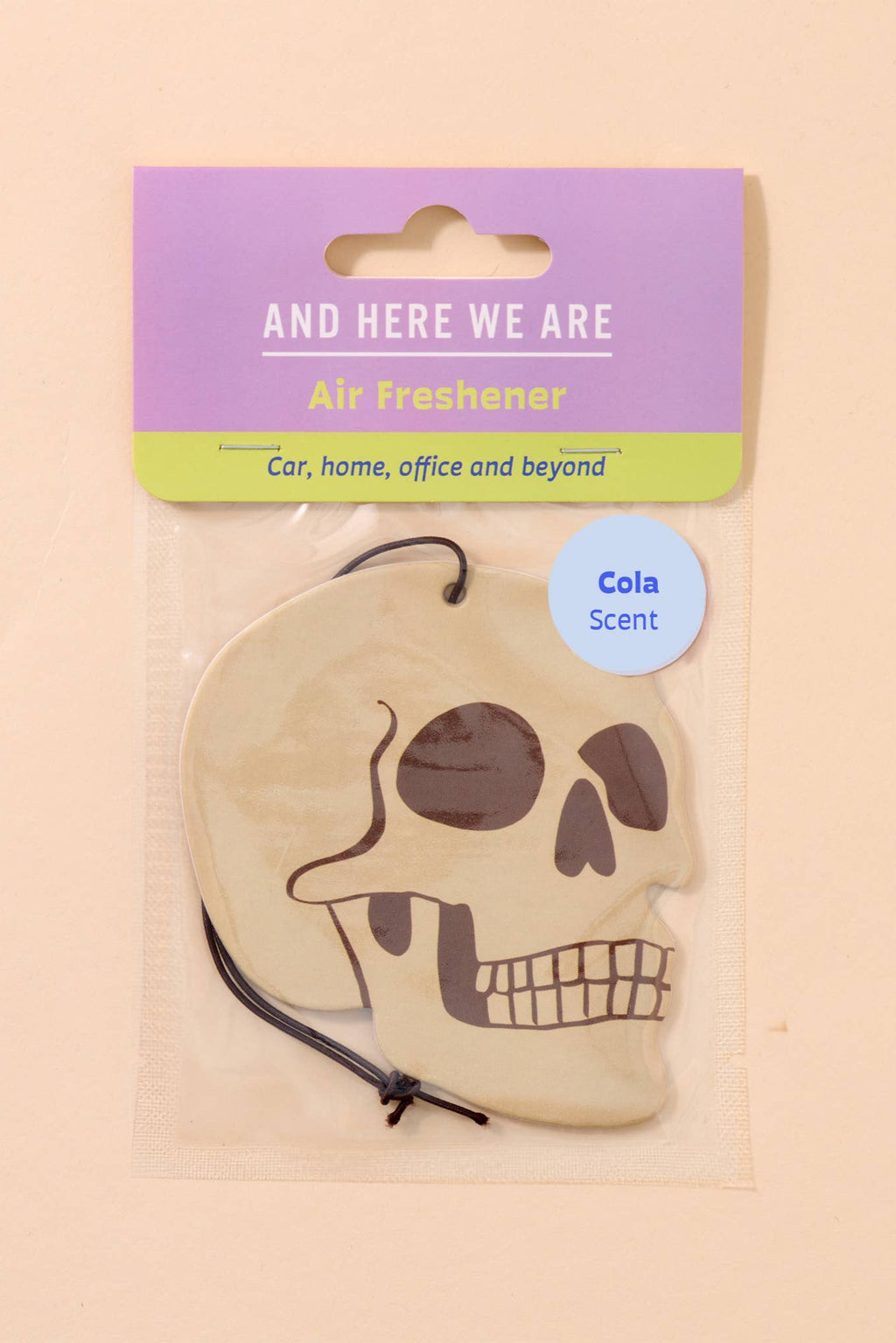skull air freshener