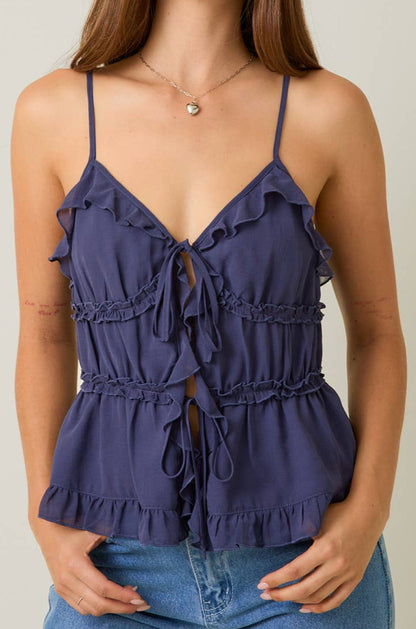 lexi top - navy