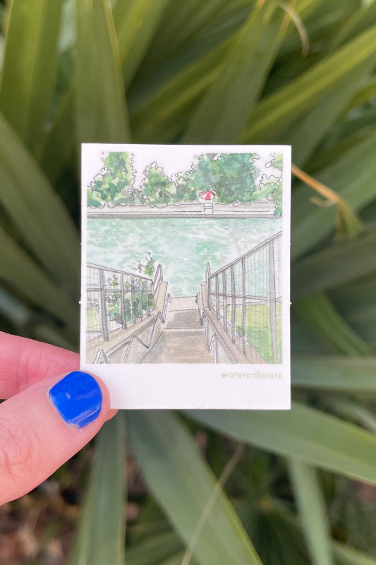 deep eddy polaroid sticker