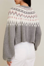 chandler cardigan - brown (FINAL SALE)