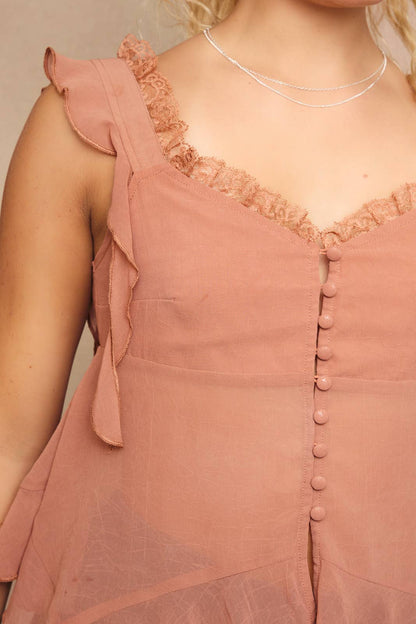 garrison top - terracotta