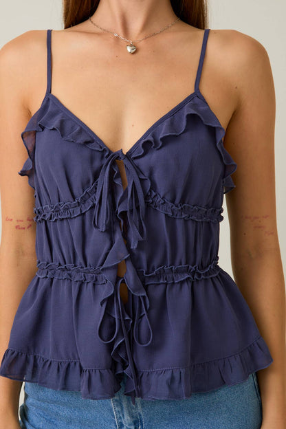 lexi top - navy