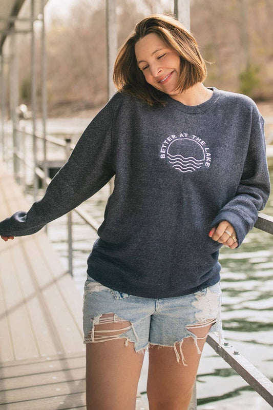 better at the lake sweatshirt - navy