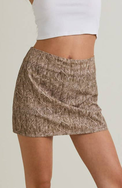 travis skort - tan