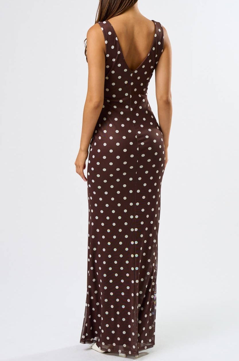 vivienne maxi - brown