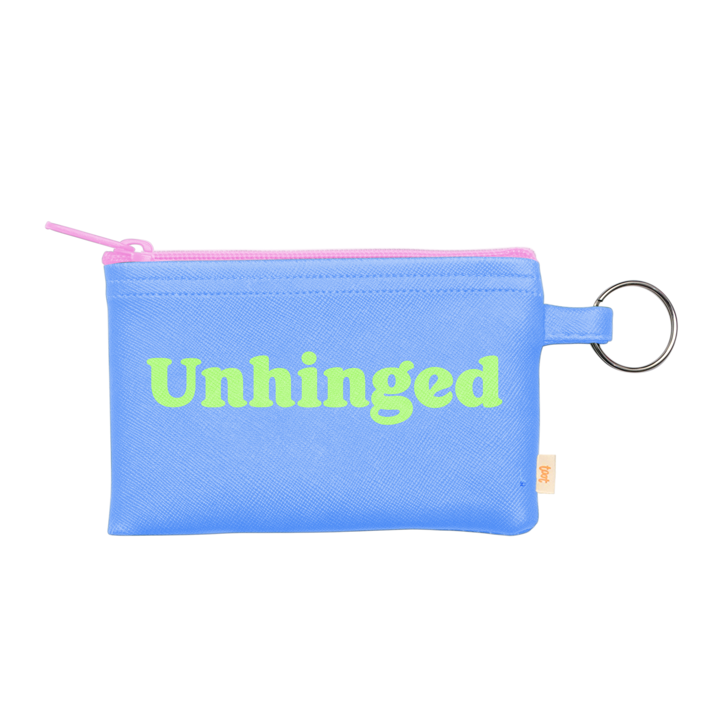 colorblock penny key ring