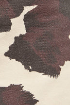 calhoun skirt - cream & brown
