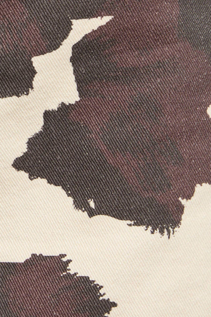 calhoun skirt - cream & brown