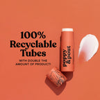 pomegranate peach lip balm