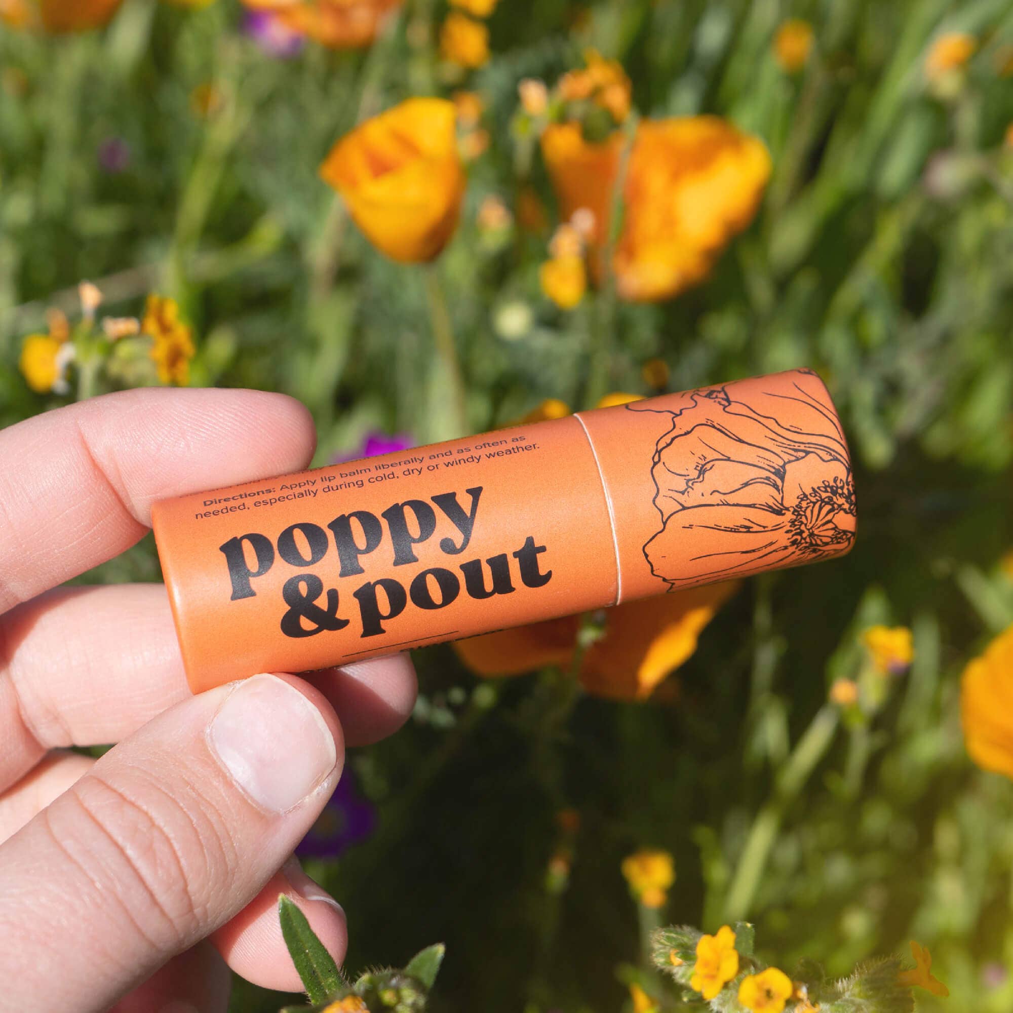 orange blossom lip balm