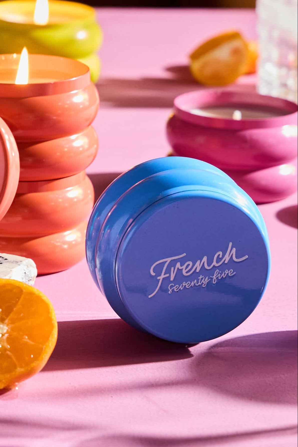 french 75 tin candle - 3.5 oz