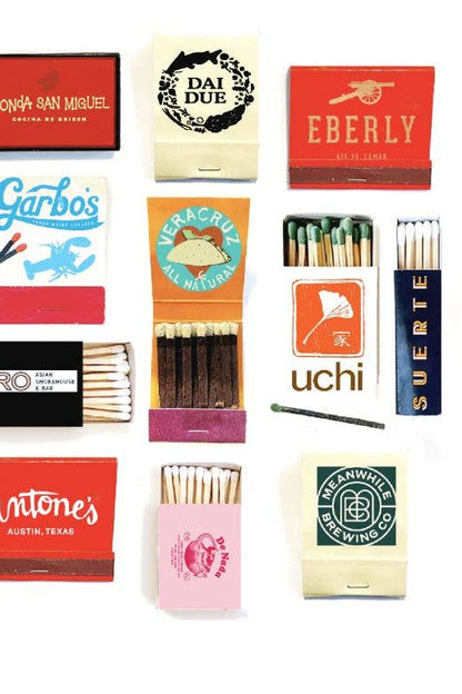 matchbook austin texas art print