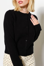 devyn cardigan - black