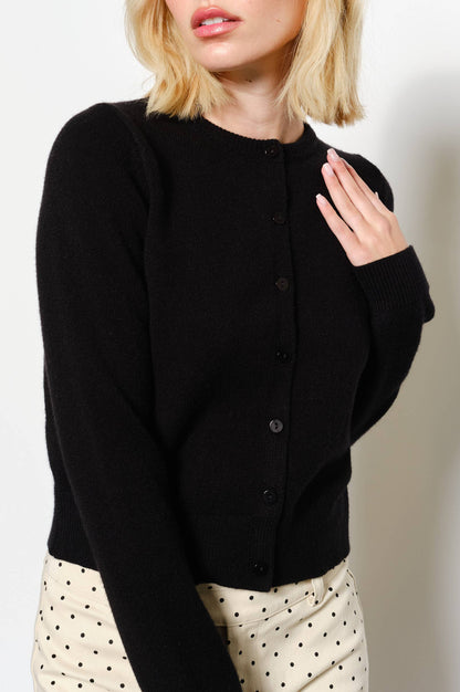 devyn cardigan - black