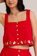 rylee top - red (FINAL SALE)