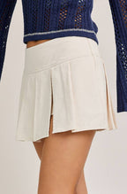 kimber skort - cream (FINAL SALE)