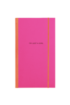 skinny notebook - i'm just a girl