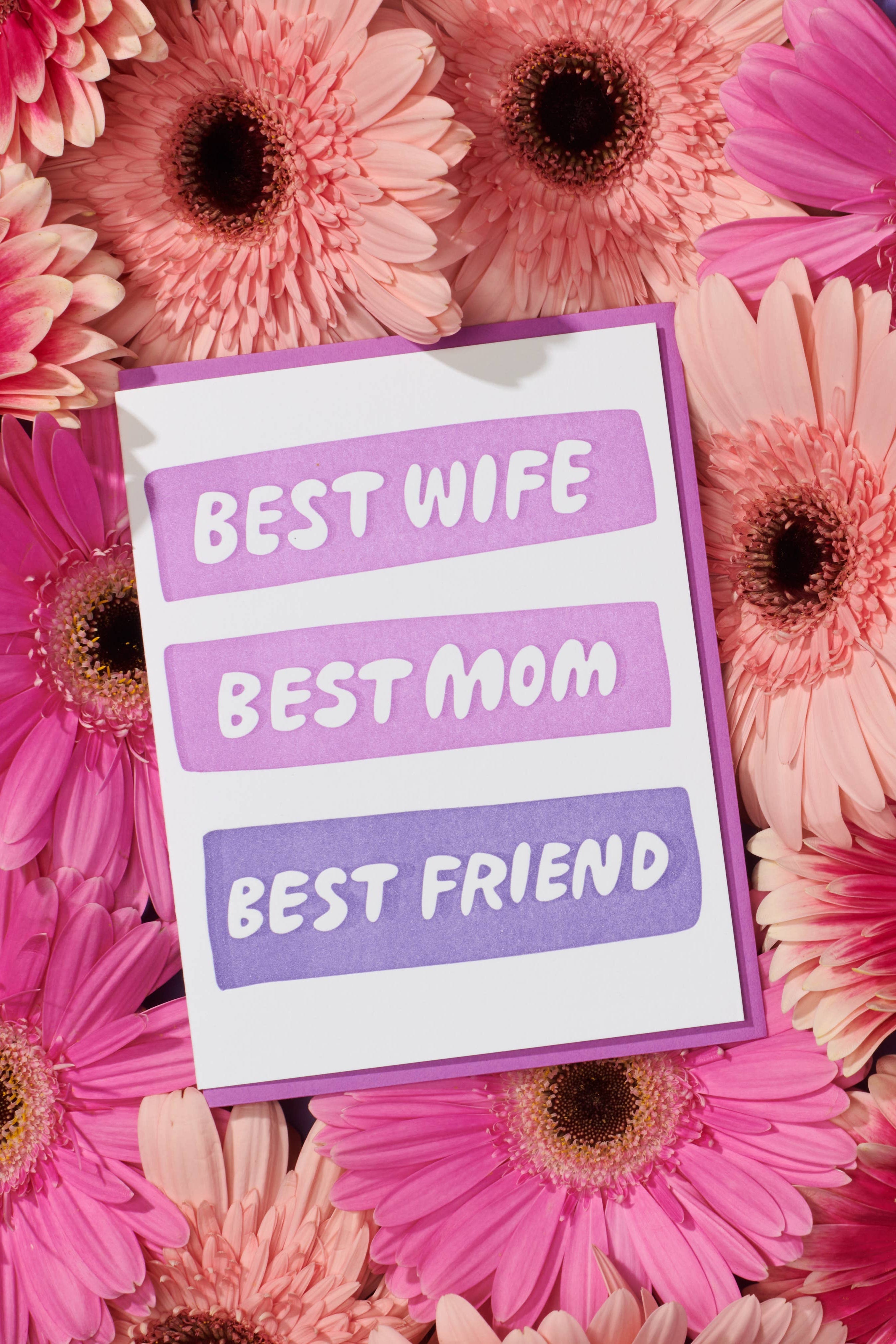 best wife/mom/friend - greeting card