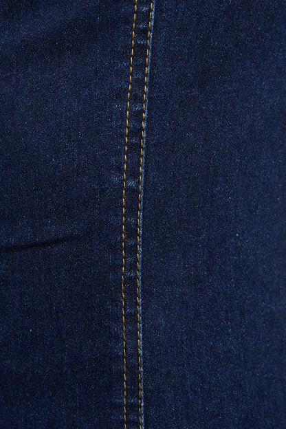 macy dress - indigo