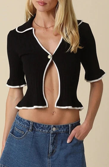 dulce top - black