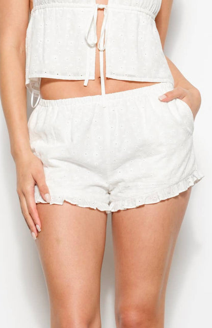 joanna micro short - off white