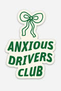 anxious driver bumper sticker
