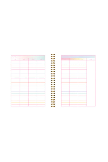 perpetual planner - making plans