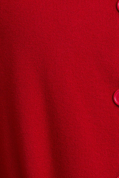 charlotte cardigan - red