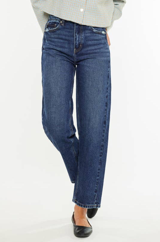 elle jean - dark wash (FINAL SALE)