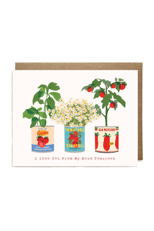 tomato plant love card