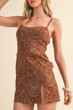 carter dress - brown