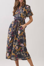 jasmine dress - navy